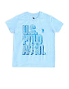 U.S. Polo Assn. Kids Regular Fit Cotton Logo Short Sleeves Crew Neck TShirts (Uktshon0374_Blue_12M)