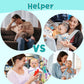 Babygoal Neutral Pacifier Clips, 6 Pack Binky Paci Holder Clips And Leash For Boys And Girls Fits For Most Pacifier, Binkie Styl