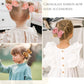 Choicbaby 40 Pieces Hair Bows For Girls 4 Inch Grosgrain Ribbon Toddler Hair Accessories With Fully Lined Clips For Toddlers Bab