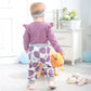Renotemy Infant Clothes Baby Girl Stuff Long Sleeve Romper Pants Set 0-3 Months Purple