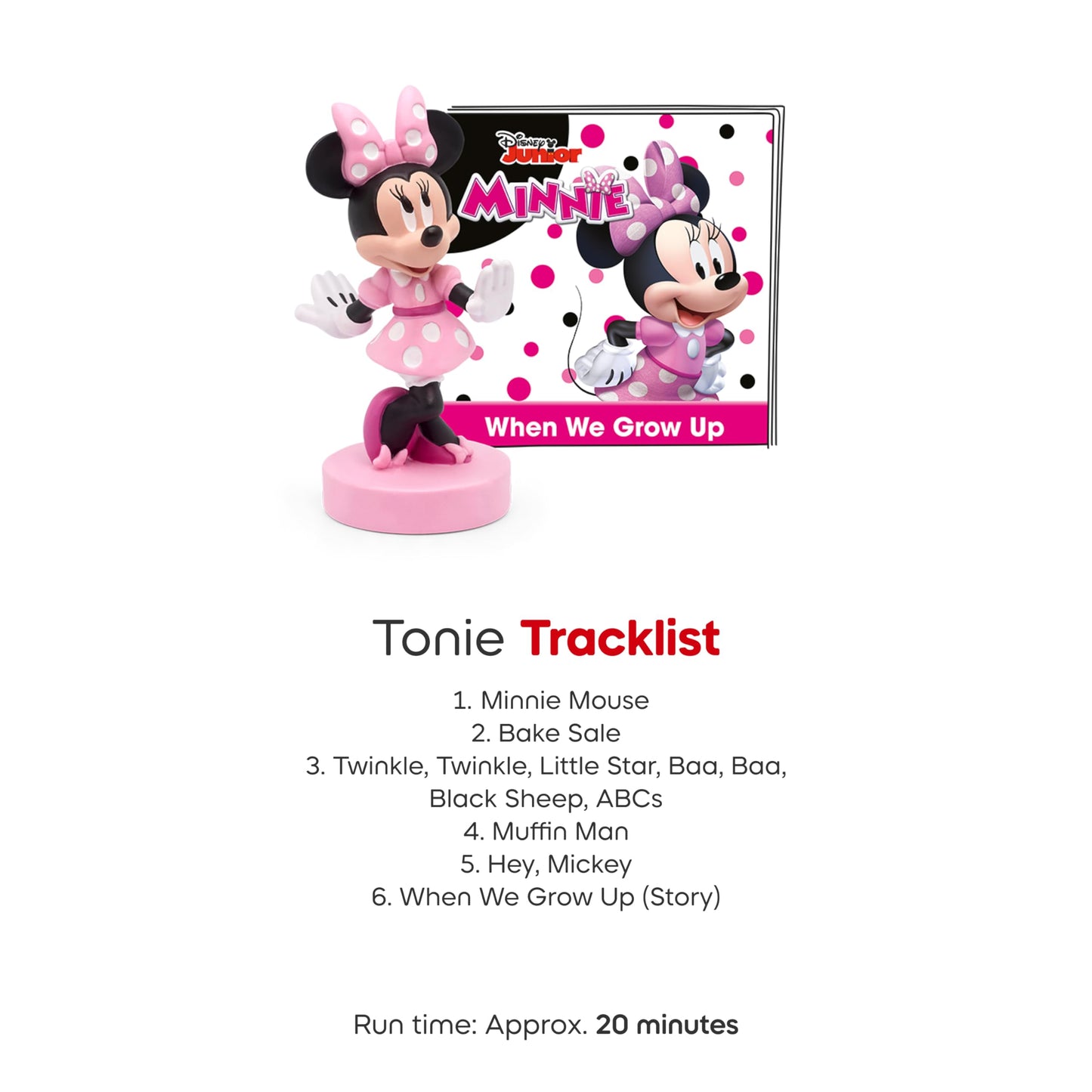 Tonies Minnie Mouse Audio Play Character from Disney