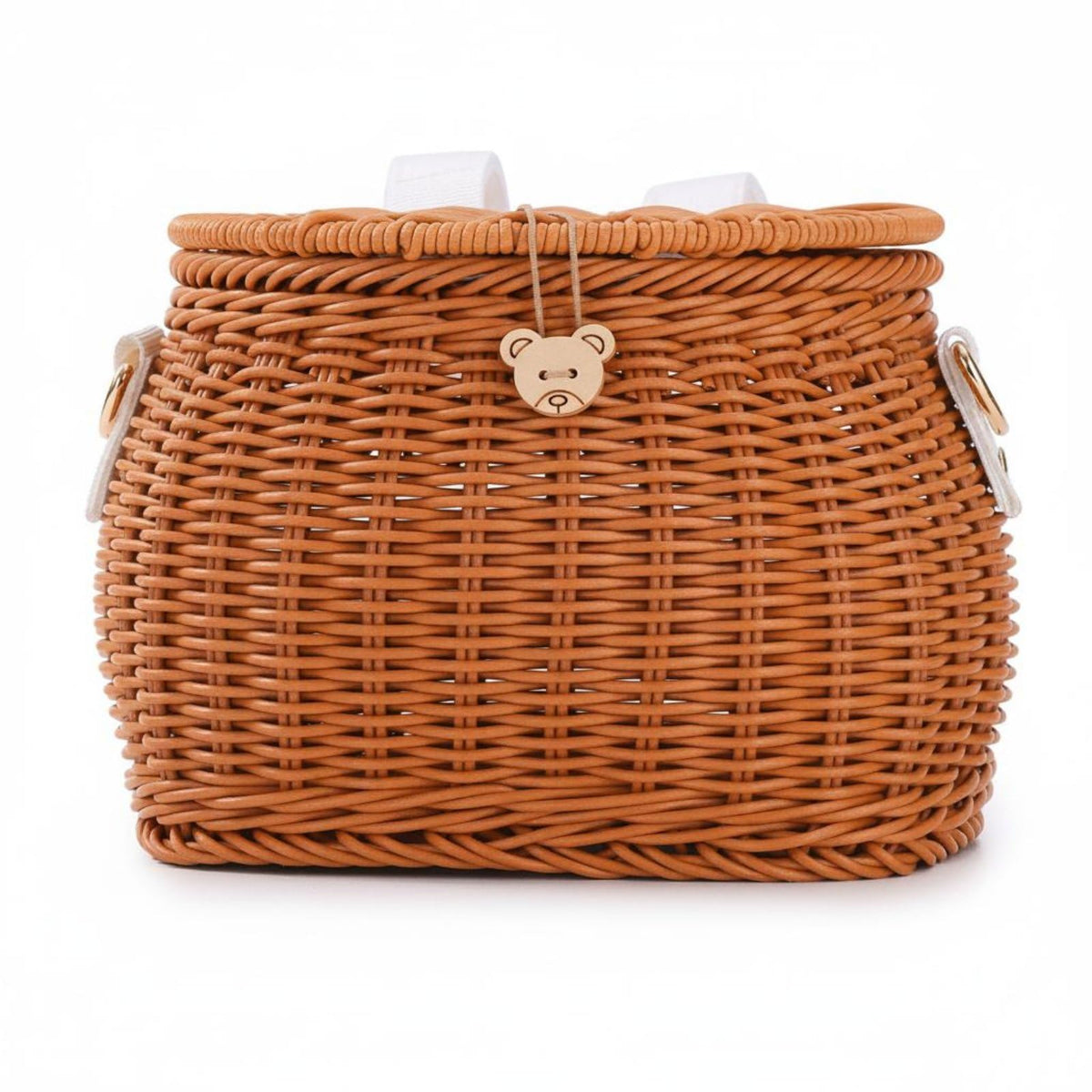 HEAVENGLOW MultiUse Rattan Basket Backpack Multifunctional Woven Kids Backpack Lightweight Rattan Storage Basket Handwoven for 