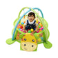 Amazon Brand  Supples Baby Play Gym Pool | Activity Play Gym For Baby With Hanging Toys And 30 Colorful Balls | 3In1 Ball Pit