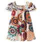 Hipea Toddler Baby Girl Clothes Bohemian Sleeveless Flower Princess Floral Formal Kids Summer Dress Skirt(5-6T)