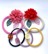 ZIWOO Baby & Girls Hair Clips/Handmade Hair Accessories (flower)