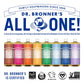 Dr. Bronners Pure-Castile Liquid Soap - Baby Unscented Bundle. 32 oz. Bottle and 2 oz. Travel Bottle