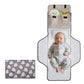 31 X 24.2 Extra Long Large Lightweight Toddler Diaper Changing Pad Travel, Cute Design 1-36 Month Infant Foldable Baby Changing 