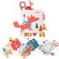 Soft Cloth Books for Baby Gift Activity Quiet Cloth Books Developmental Toys Interactive Baby Books for Toddlers Infants Kids To