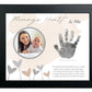 Baby Child Keepsake Handprint Frame For Mom With Poetry - Gift For First Time Mom For Mother'S Day Or Christmas - Gift For Mom F