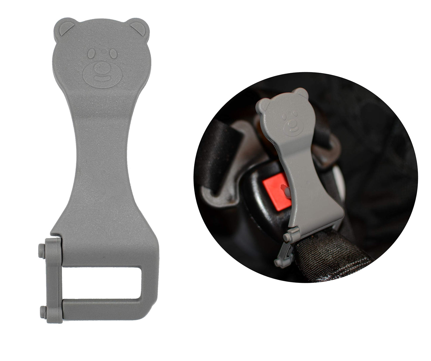 Eztotz Bear Buddy - Usa Made Unbuckle Assistant Car Seat Release Tool - Lightweight Car Seat Unbuckle Aid For Baby & Toddler Car