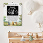 Hatzelou Classic Winnie A Message From The Bump Baby Sonogram Picture Frame, The Pooh Baby Shower Sign Picture Frame, Baby Showe