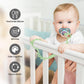 Toy Straps For Baby, Pacifier Holder Clip With Self-Adjusting Bayonet, Pure Silicone Material Without Bpa; Can Be Used For Teeth