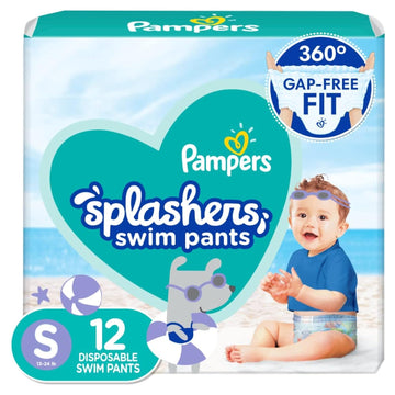 Pampers Splashers Swim Diapers Small 12 Ct