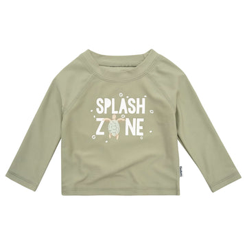 Gerber Baby Boy'S Toddler Long Sleeved Rashguard Swim Bathing Suit Set, Turtles, 6-9 Months