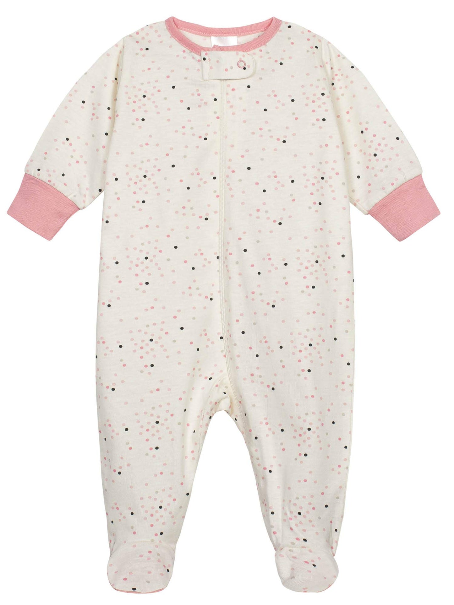 Onesies Brand Baby Girls 4-Pack 'N Play Footies Multi And Toddler Sleepers, Bunny Pink, 6-9 Months Us