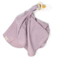 Kishu Baby Indi Organic Paci Blanket - Fairtrade & GOTS Certified 100% Organic Cotton Muslin Mini Baby Blanket with Snap to Secu