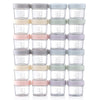 Vitever 24-Pack Glass Baby Food Storage Containers - 4 Oz Baby Food Storage Jars With Lids, Baby Food Maker, Microwave, Dishwash