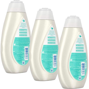 Johnsons Baby Cotton Touch Newborn Wash & Shampoo 13.6 Ounce (400Ml) (3 Pack)