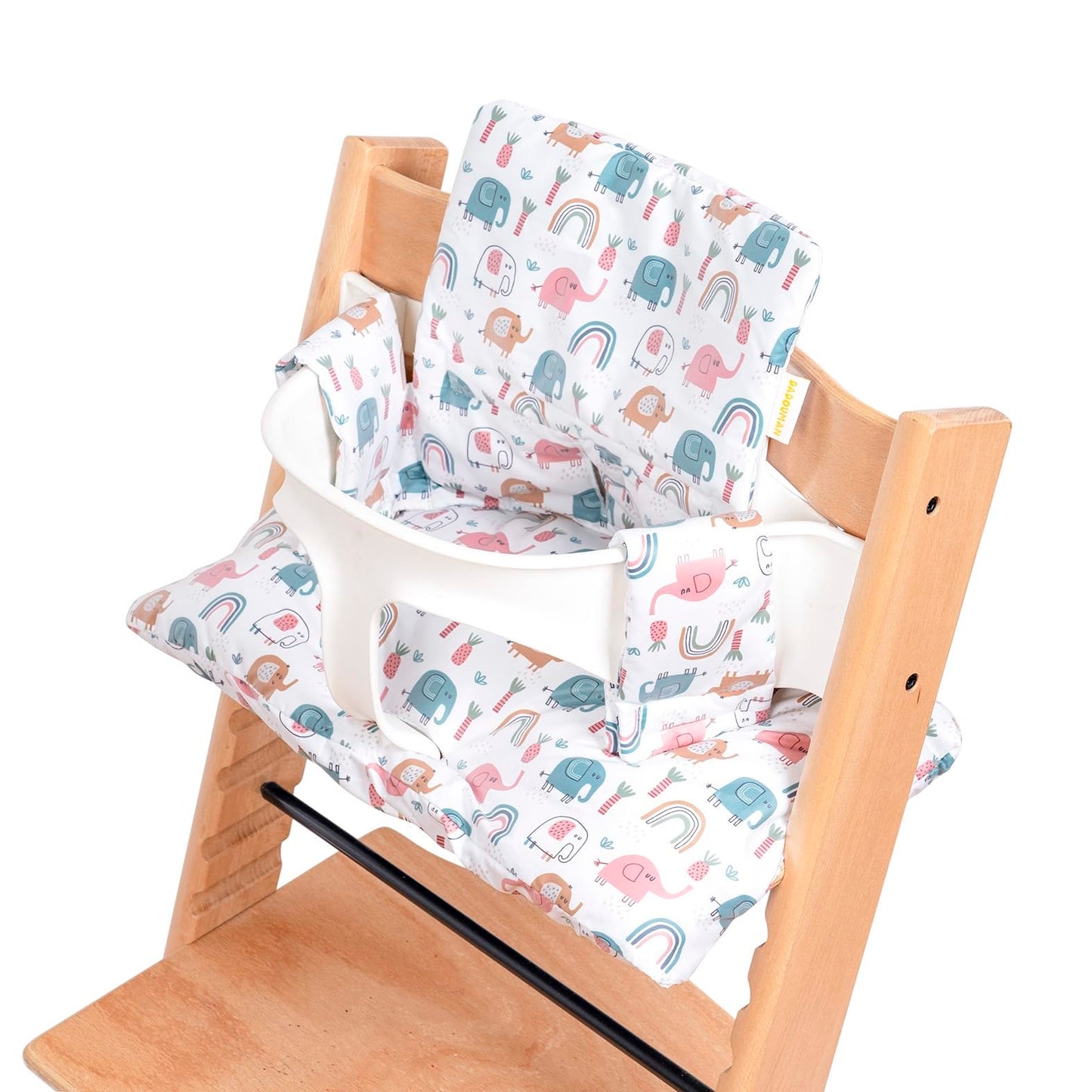 Dadouman Waterproof & Extra Padded Soft Dining Chair Seat Cushion, Wipe Clean Cushion For Stokke Tripp Trapp High Chair, 18 ' L
