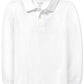 The Childrens Place Baby Boys and Toddler Boys Long Sleeve Pique Polo, White, 6-9 MONTHS