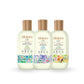 Tikitoro Kids Starter Pack 100% Vegan With Nourishing Body Wash, Soothing Body Lotion & Conditioning Shampoo, No Parabens & Sulp