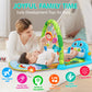 Baby Gym Play Mats Baby Toys Tummy Time Mat Toys Musical Activity Center For Newborn Infant Toys Piano Baby Play Mat Music & Lig