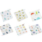 ASJAR Ramita Baby Muslin Cotton Hanky | Lightweight Washcloth for Newborn & Infant Care | Pack of 6 | Multicolor