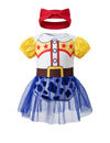 Bakjuno Toddler Baby Gir Halloween Cowgirl Princess Costume Birthday Halloween Christmas Outfit For Infant Romper Jumpsuit With