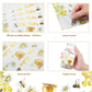 Spakon 48 Pieces Bee Baby Shower Water Bottle Labels Bee Water Bottle Wrappers Baby Shower Favor Decorative Sticker For Gender R