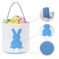 Baseball Easter Bunny Baskets Eggs Bags With Baseball Printing Halloween Trick Or Treat Bags Baseball Easter Bunny Baskets Tote