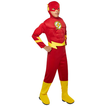 Rubies  156993 The Flash Muscle Chest Deluxe Toddler-Child Costume Size: Toddler (2-4)