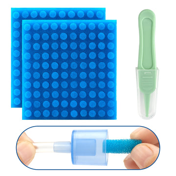 Qunlions Life 200-Pack Of Premium Nasal Aspirator Hygiene Sponges, Replacement For Nosefrida Nasal Aspirator Filters, Bpa, Phtha