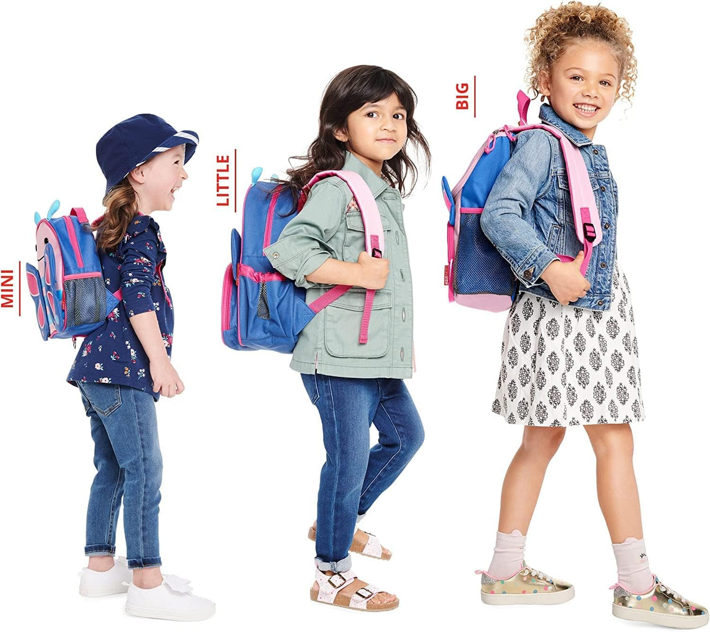 Skip Hop Toddler Backpack, Zoo Preschool Ages 3-4, Butterfly