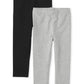 The Children'S Place Baby Girls And Toddler Girls Leggings,Black/Smoke Gray 2 Pack,3T