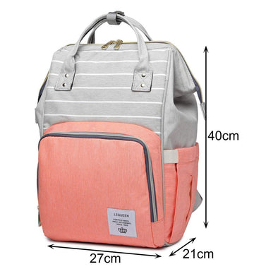 Multi-Function Diaper Bag For Baby Care Travel Backpack Nappy Bags Handbags Large Capacity Red