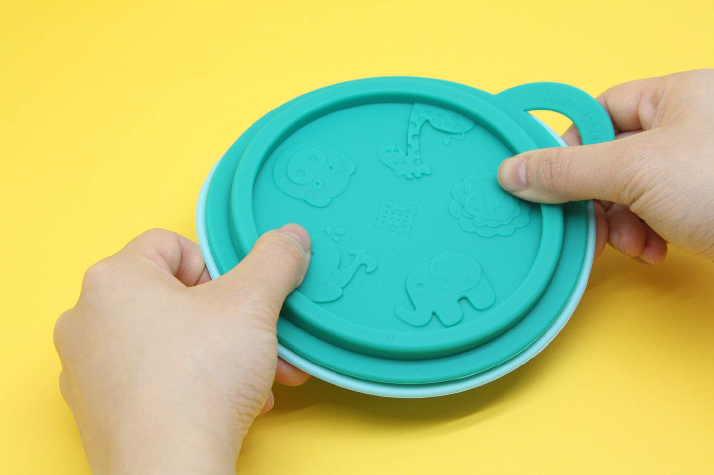 Collapsible Silicone Bowl, Convenient Baby Snack Container, Bpa & Phthalate Free, 6 Month+