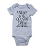 Vieille Newborn Baby Cousin Crew Clothes Bodysuit Girl Cotton Short Sleeve For Infant Unisex Boy Outfits Jumpsuits 0-3 Months