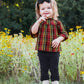 Rufflebutts Girls Black Bow Headband - One Size
