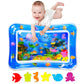 Zhuynxir Water Mat Infant Toys, Water Mat Baby, Inflatable Play Mat Water Cushion Baby Toys, Fun Early Development Activity Play