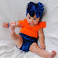 Insowni 10 Pack Solid Stretchy Velvet Big Bow Wide Headbands Headwraps Accessories For Baby Girls Toddlers Newborns Infants Kids