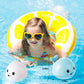 2023 Upgraded Baby Bath Toys Gifts, 1500mAh Rechargeable Bath Toy with Double Layer Waterproof, Light Up Whale Spray Water Batht