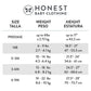 Honestbaby 3-Pack Organic Cotton Long Sleeve Side-Snap Kimono Bodysuits, Honestly Pure White, 3 Months