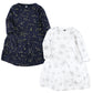 Hudson Baby Infant And Toddler Girl Cotton Dresses, Metallic Snowflake Star, 12 Years