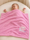 AAKRITI Emroided Animal Mid Heavy Crib Baby Blanket ||for Baby Boys and GirlsBaby Bath Towel New Born Pack of Soft Bath Towel Wr