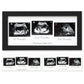 Sonogram Picture Frame - Trio Ultrasound Picture Frames For Mom To Be Gift - Baby Ultrasound Frame - Pregnancy Announcements Son