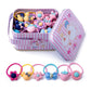 Meetchen 40pcs Baby Hair Ties - Hair Ties for Little Girls Cartoon Elastic Hair Ties