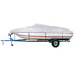 Icover Trailerable Boat Cover- 16-185 Fits V-Hull,Fishski,Pro-Style,Fishing Boat,Runabout,Bass Boat, Waterproof Tailerable Boat