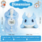 Jarmapoz Baby Bath Thermometer - Safety Water Thermometer For Bath - Instant Read Bathtub Thermometer - Floating Newborn Bath To