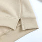 Rukosu Toddler Baby Boy Girl Fleece Pullover Sweatshirt Solid Color Crewneck Blouse Shirt Tops Warm Fall Winter Clothes Apricot