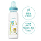 Evenflo Feeding Classic Prints Polypropylene Bottles For Baby, Infant And Newborn - Blue/Green/Teal, 8 Ounce (Pack Of 12)